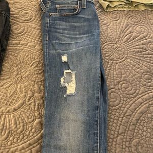 Current/Elliott Distressed Denim
